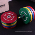 Gym Fitness Equipment Rubber Barbell Standard Weight Plates